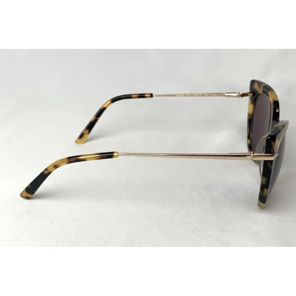 Ted Baker Sunglasses Womens Tortoise Shell Cateye Tbw053 Goldtone 52-19-140‎
